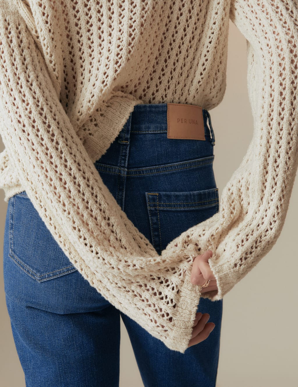 Girlfriend Mid Rise Straight Leg Jeans 5 of 5