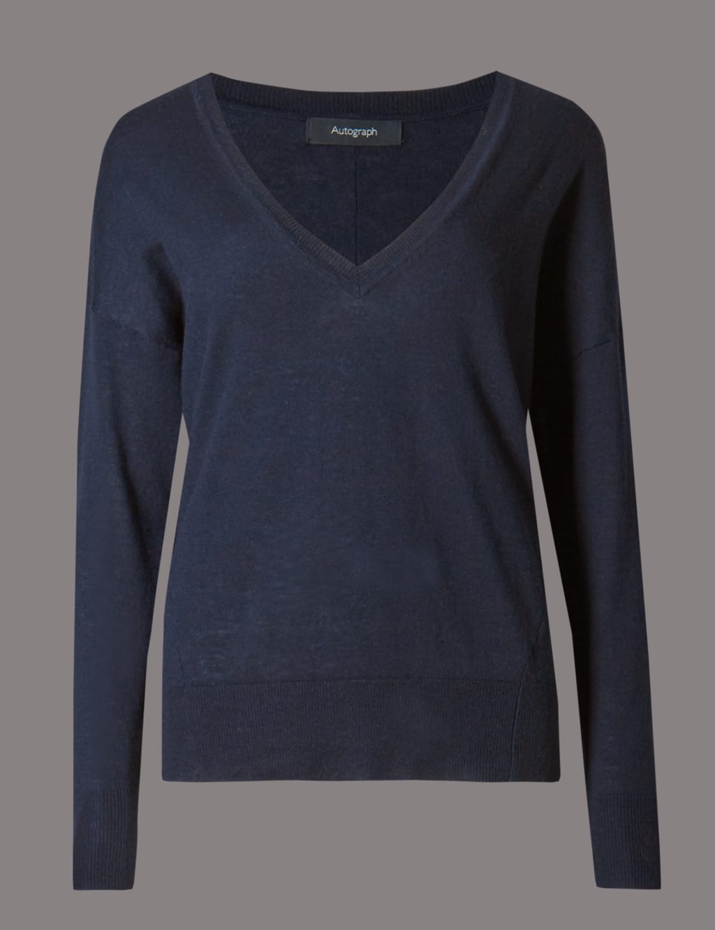 Wool Blend V-Neck Jumper 2 of 3