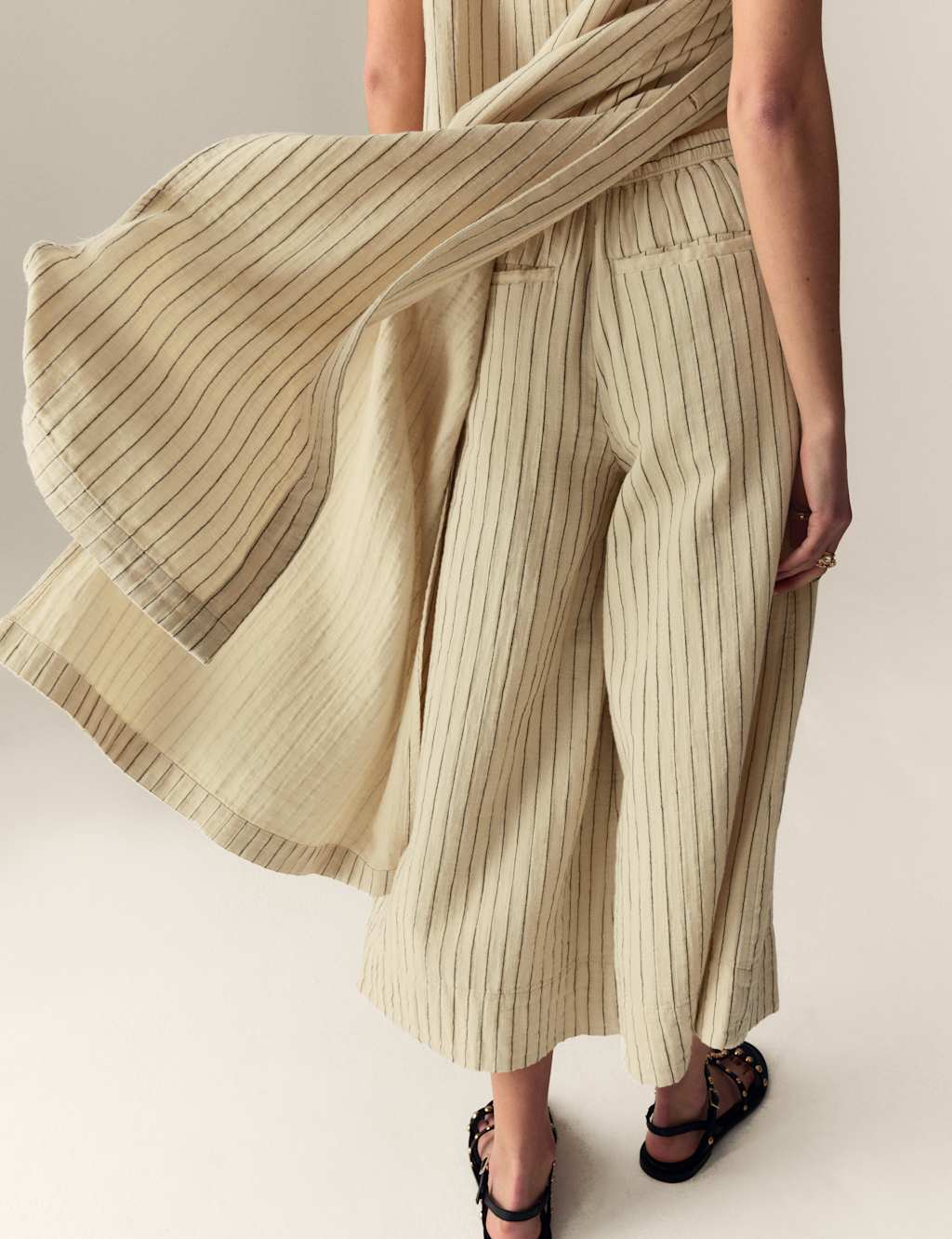 Striped Culotte Trousers 3 of 6