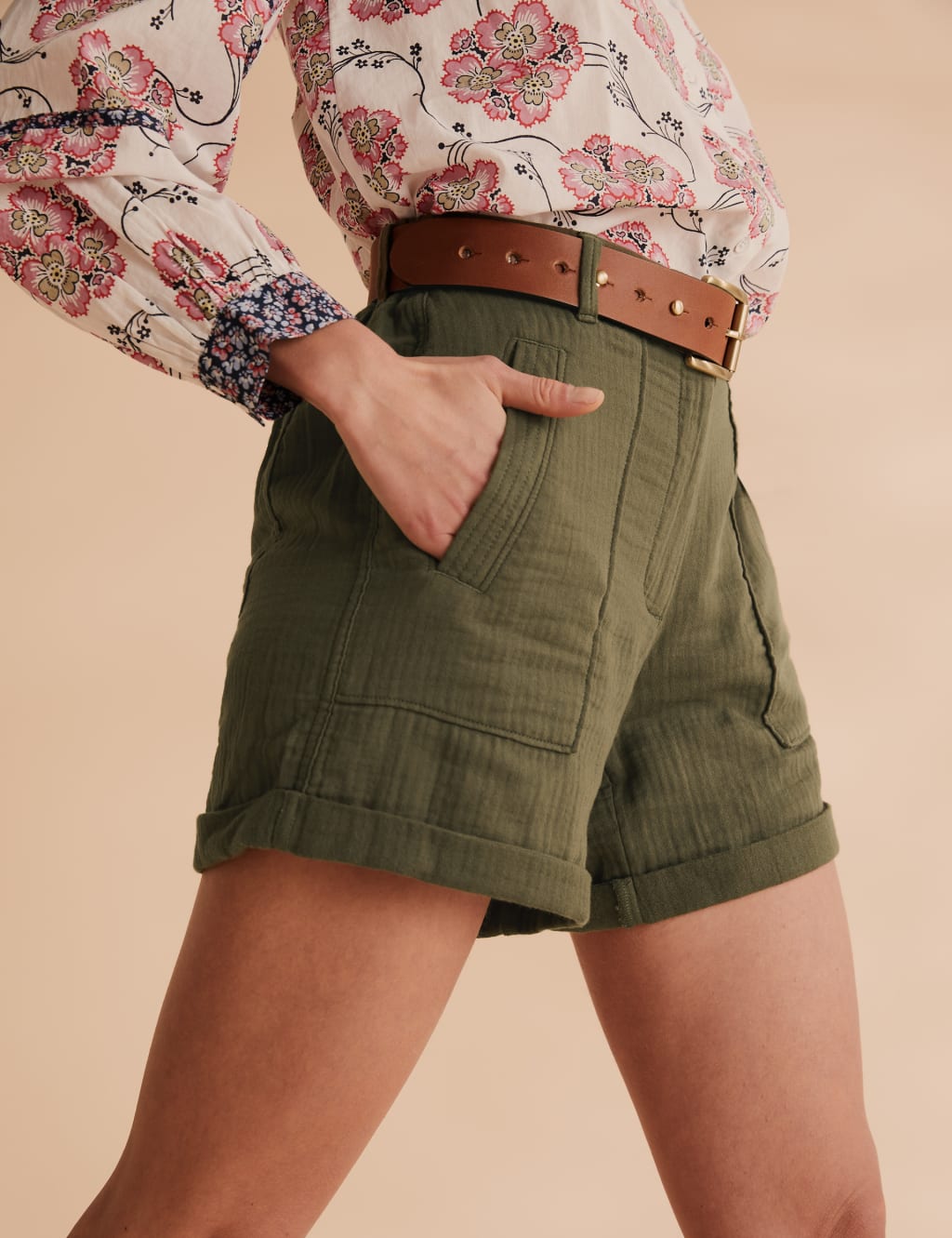 Pure Cotton Utility Shorts 3 of 5