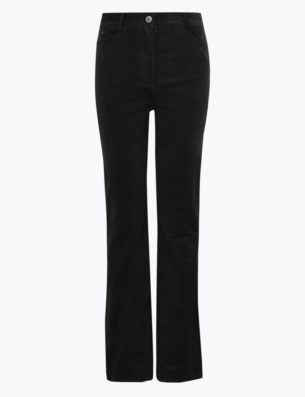Corduroy Slim Fit Flare Trousers 2 of 5