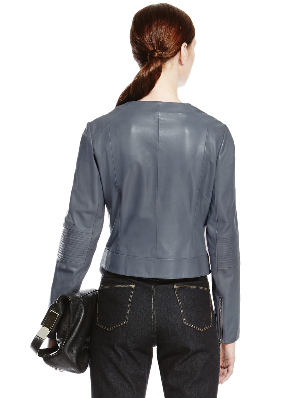 Leather Biker Jacket 4 of 4