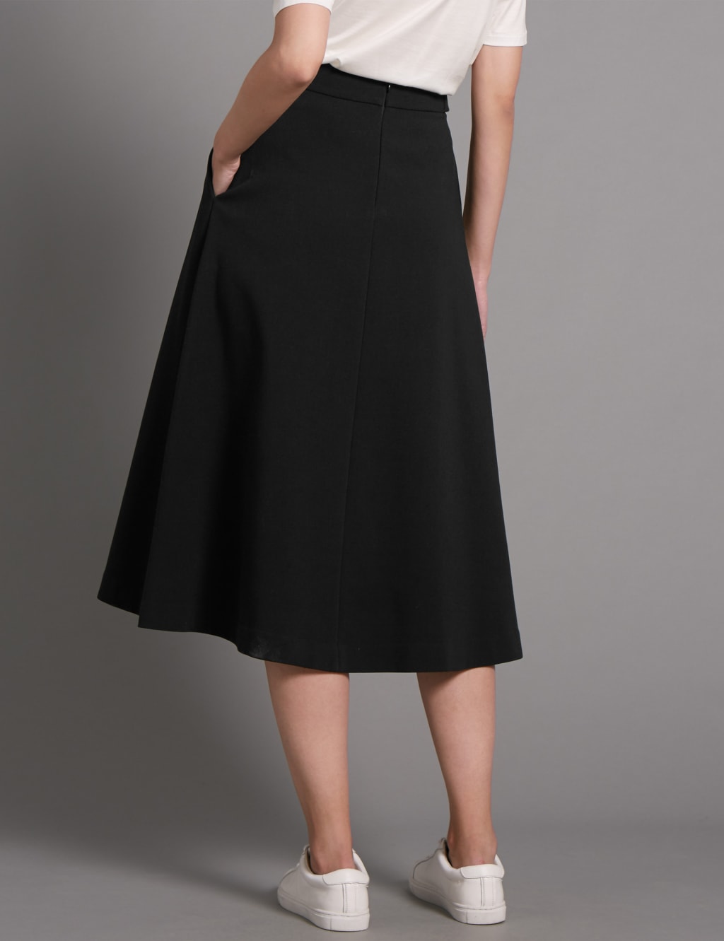 Bonded Wrap Skirt 3 of 4