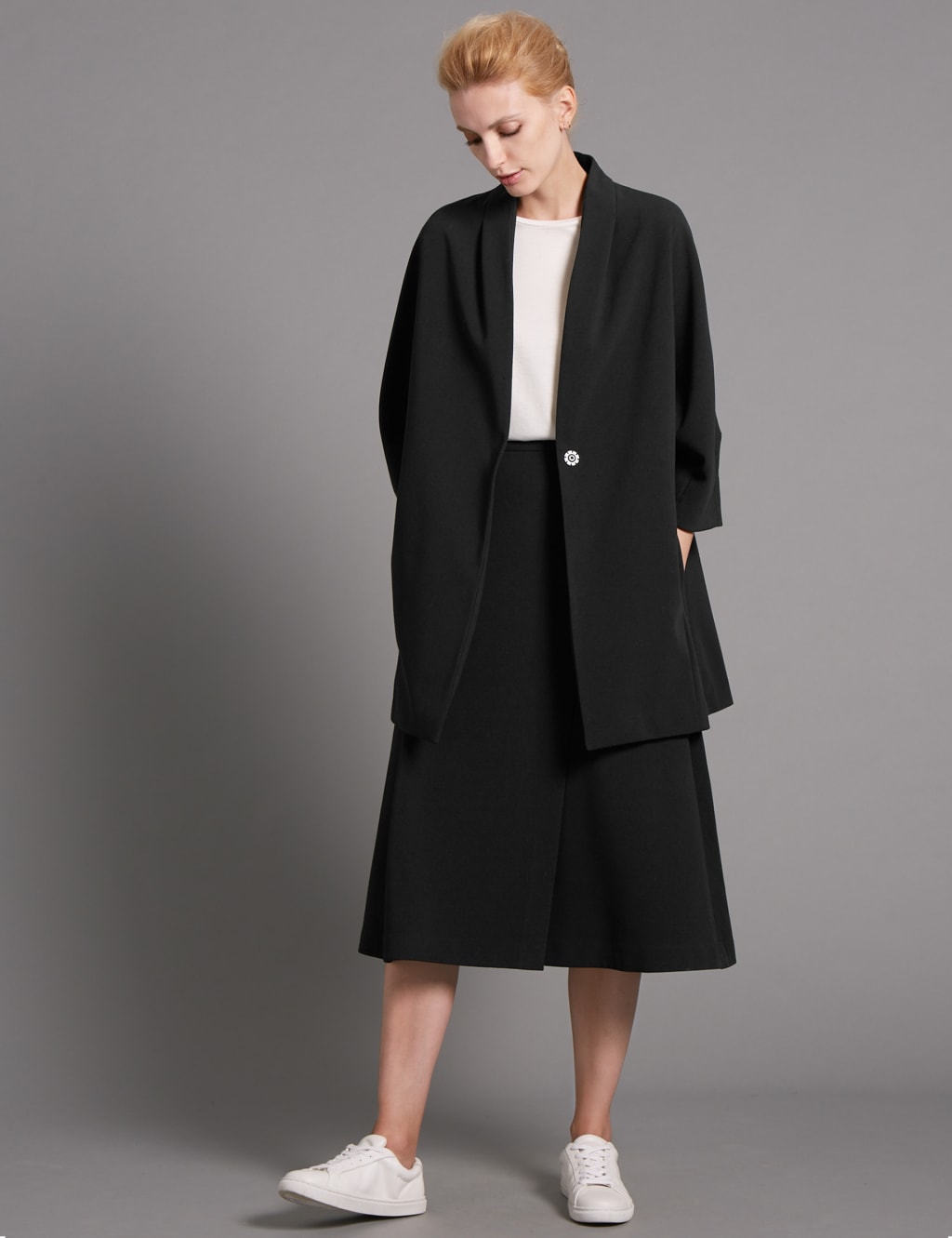 Bonded Wrap Skirt 4 of 4