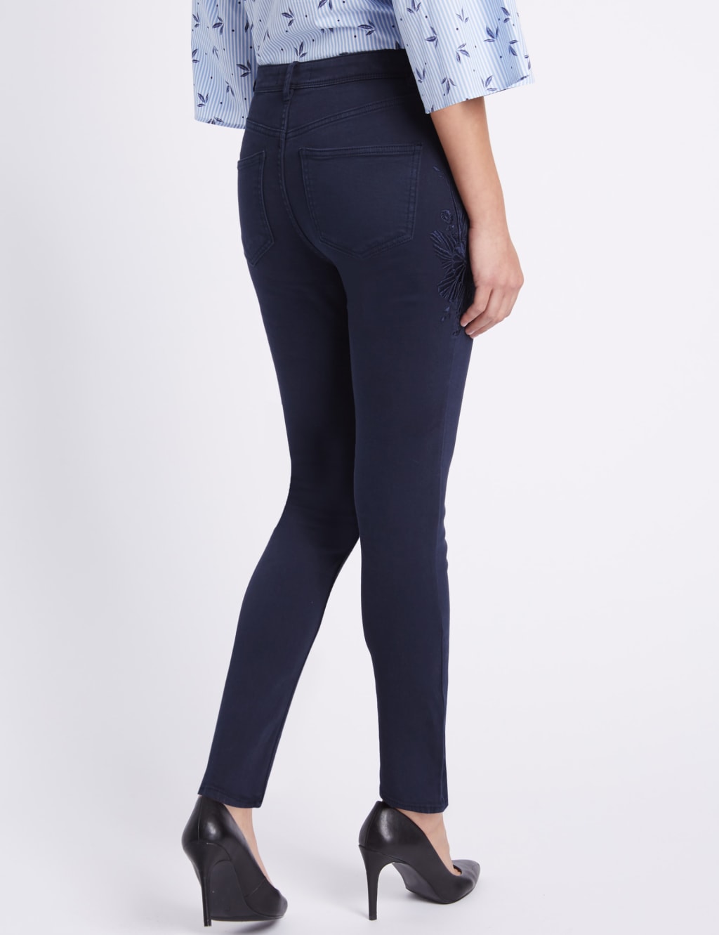 Roma Rise Skinny Leg Jeans 4 of 6