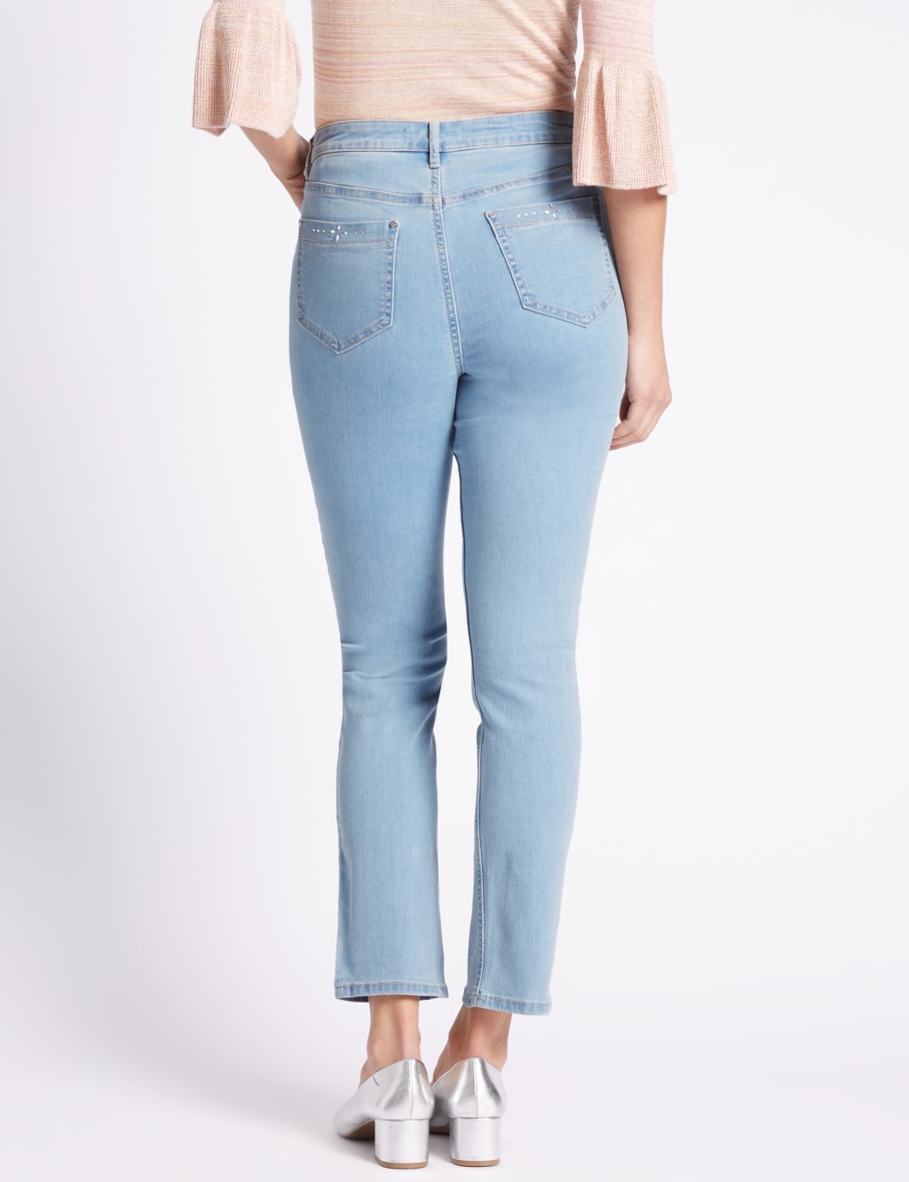 All Over Bling Slim Leg Jeans 4 of 6