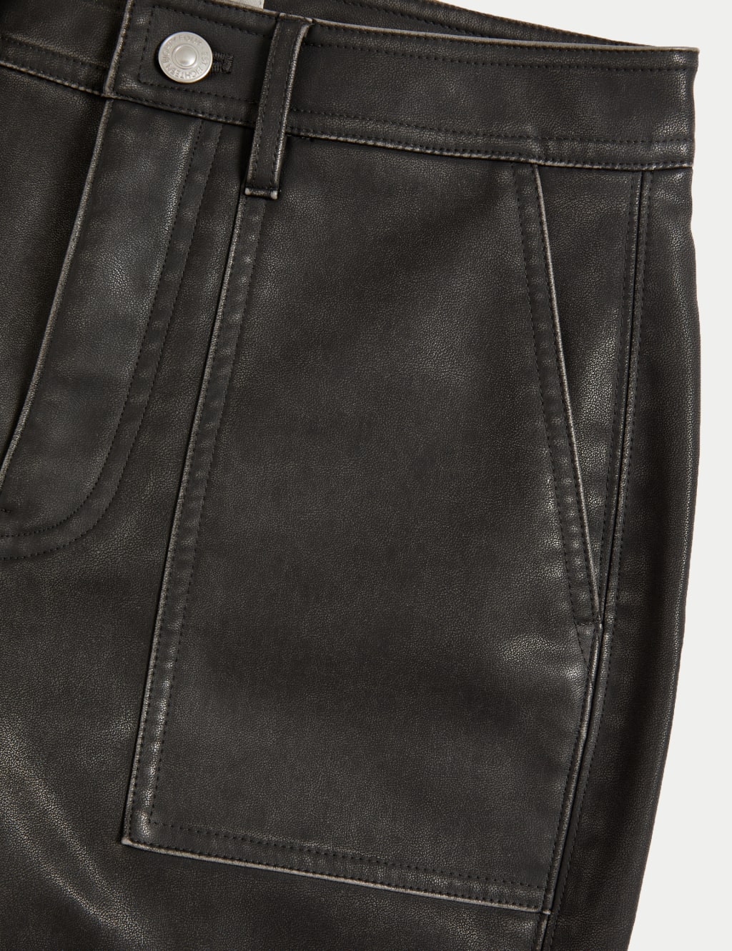 Leather trousers with pockets new arrivals