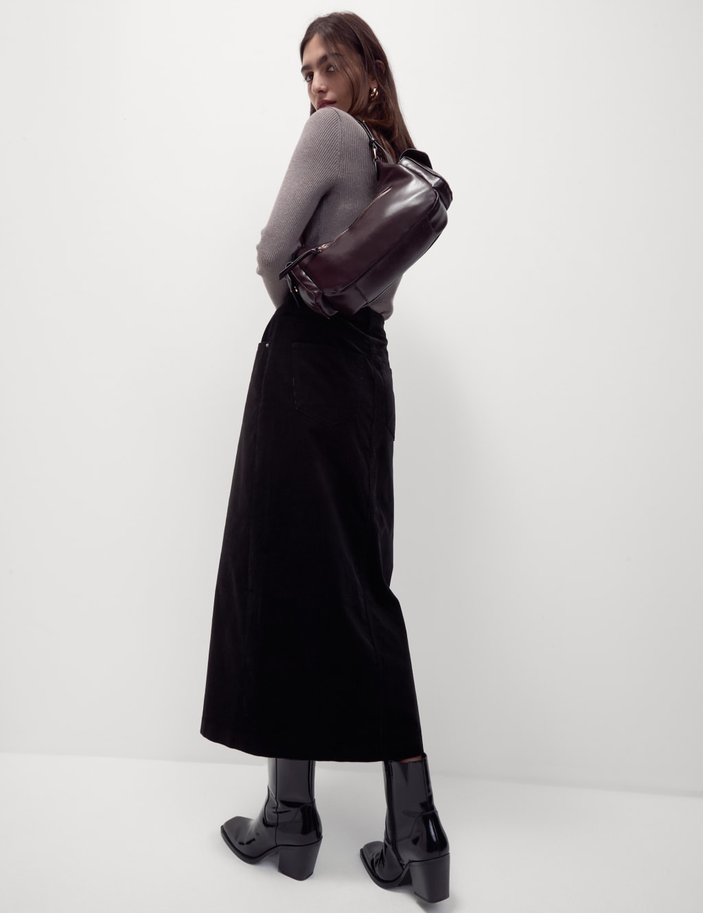 Midi skirt m&s outlet