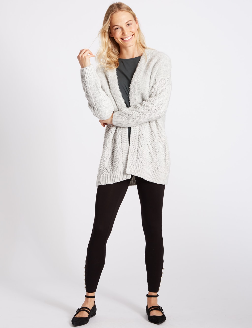 Pearl Hem Leggings 1 of 6