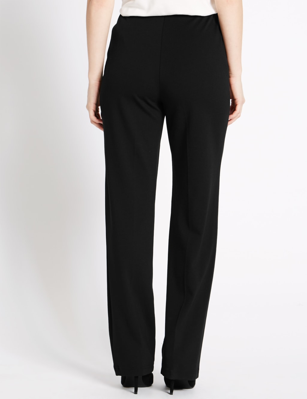 PETITE Jersey Slim Leg Trousers M S Collection M S