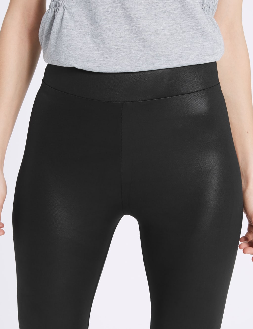 Wet Look Leggings Limited Edition M S