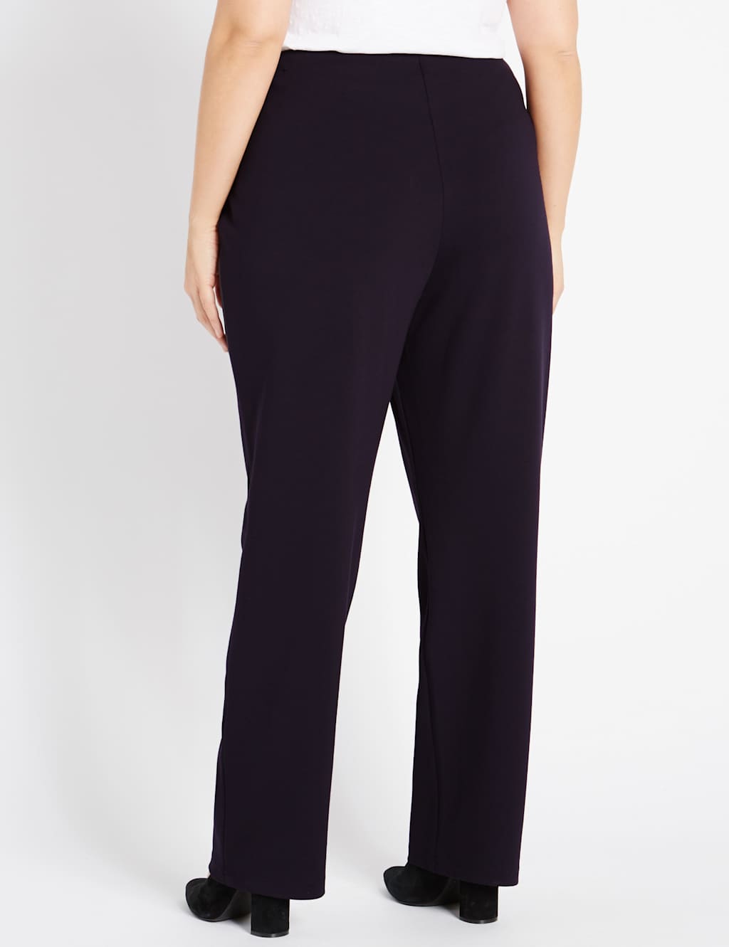 PLUS Ponte Slim Leg Trousers 3 of 3