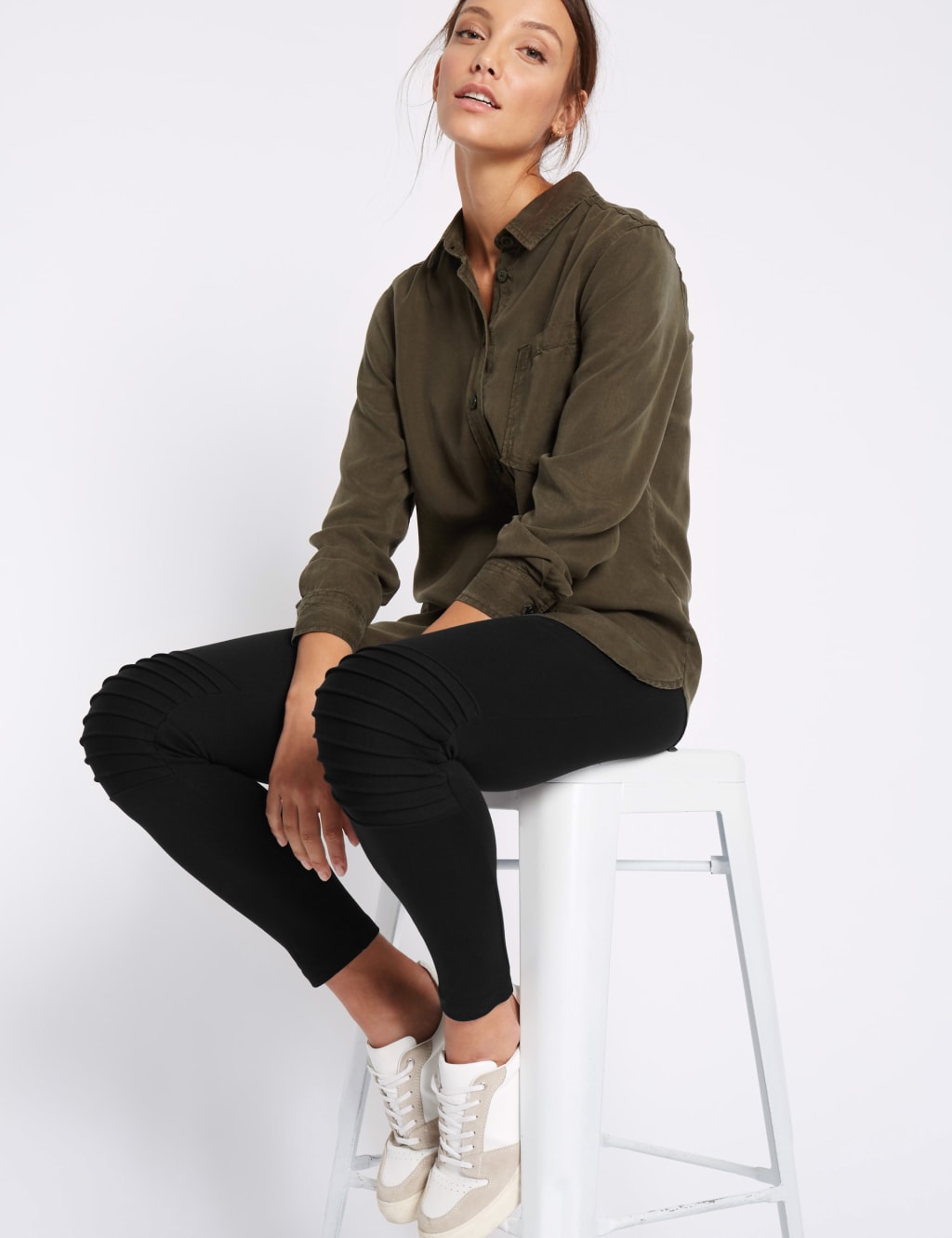 Biker Jersey Leggings 3 of 6