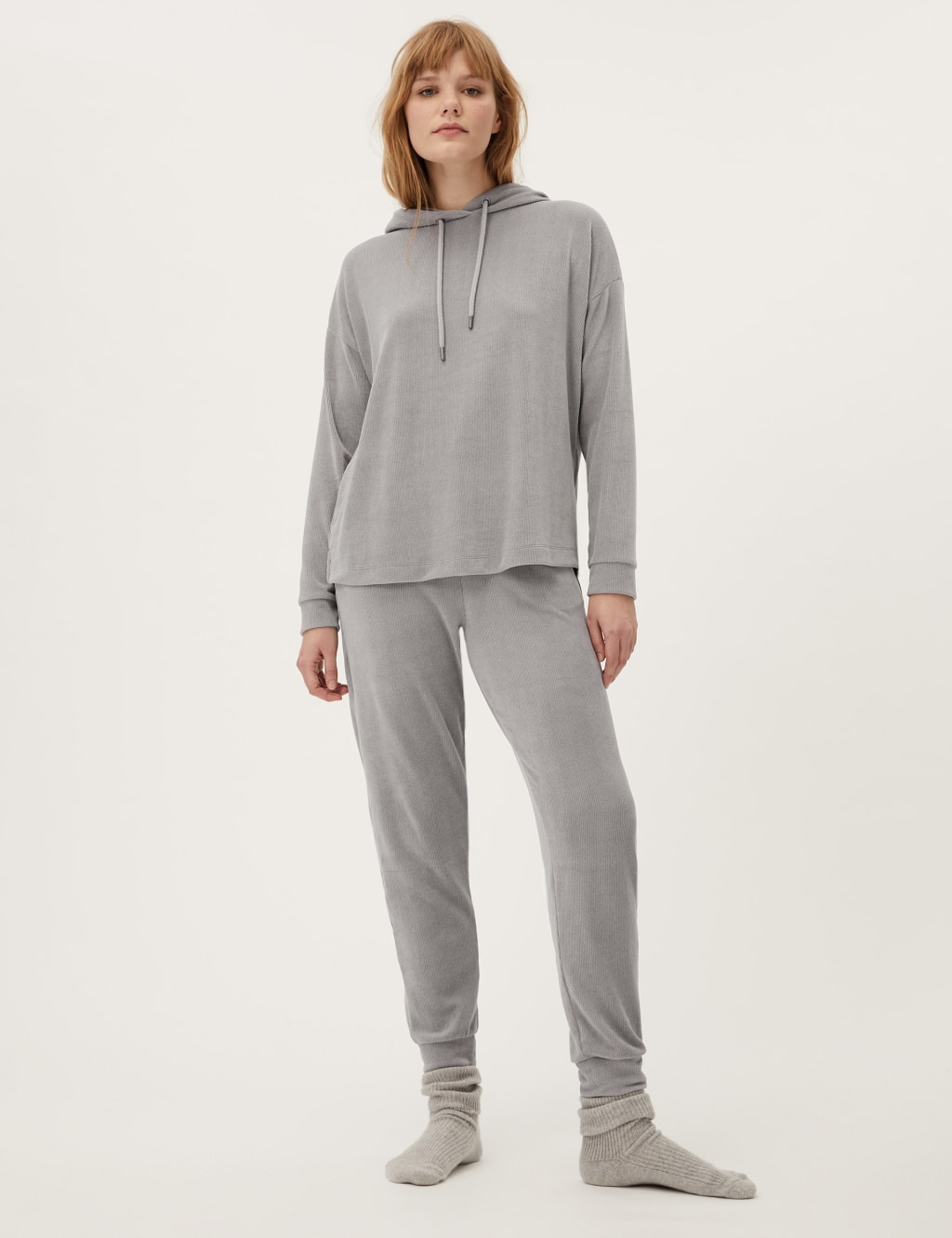 Velour cuffed joggers online