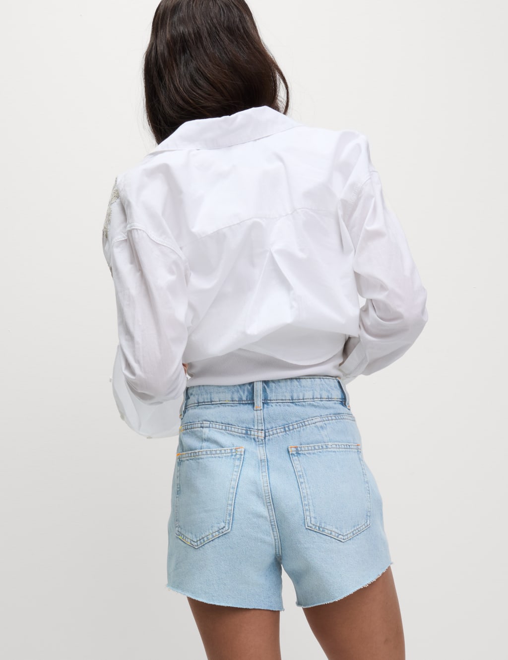 Denim Mom High Waisted Shorts 5 of 6