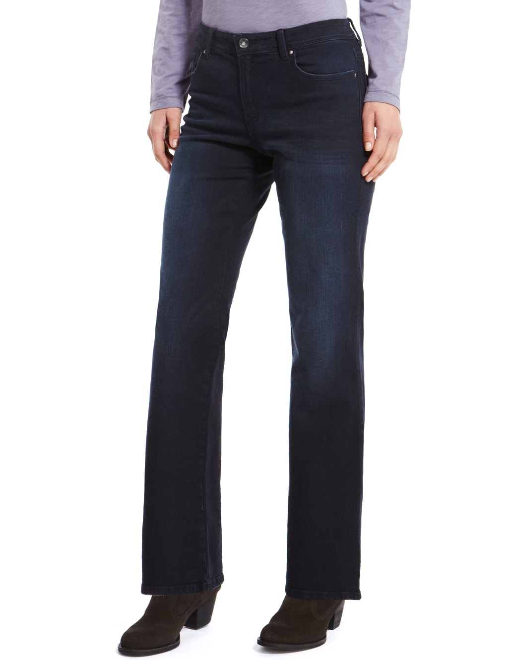 Slim bootleg jeans deals
