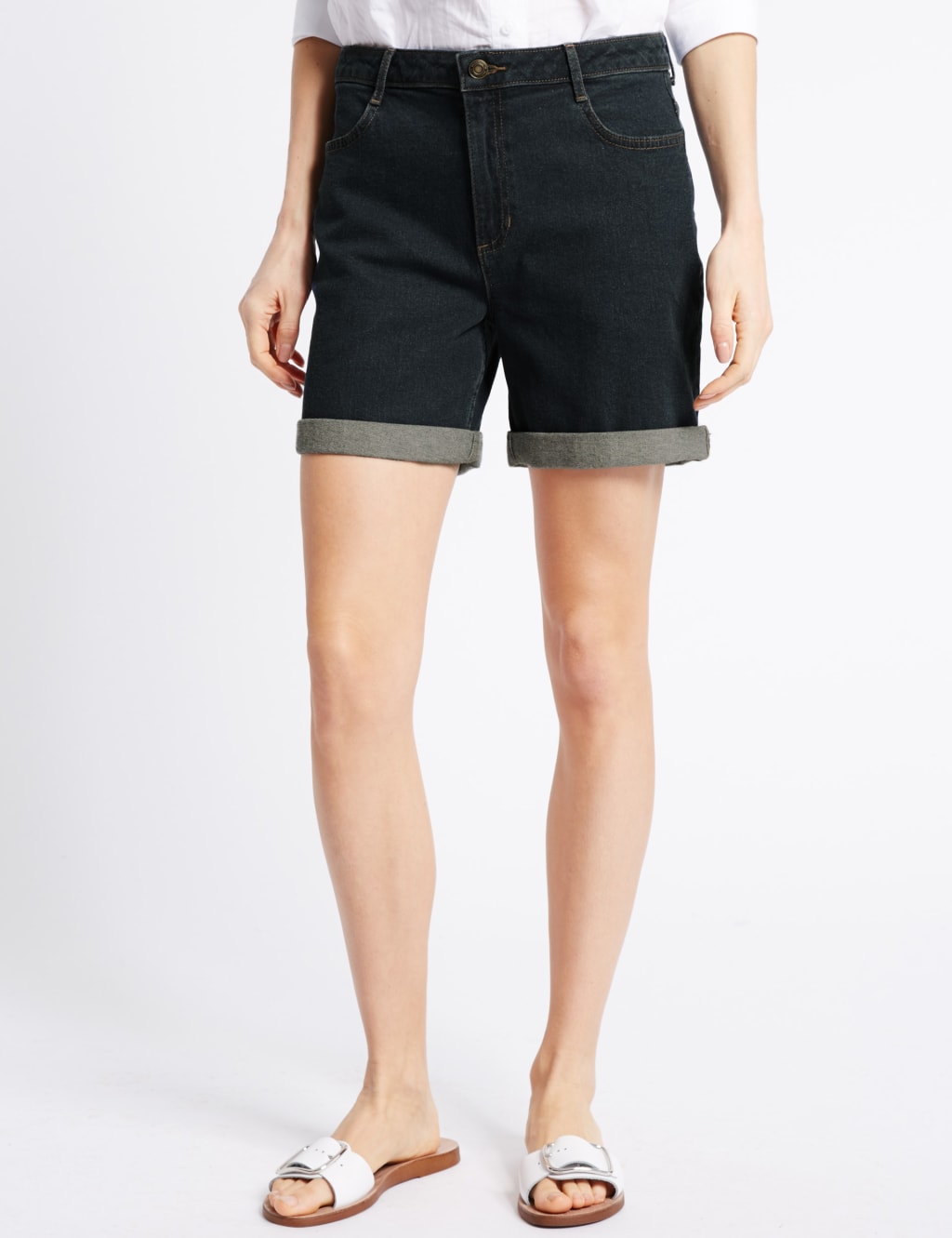 Denim Shorts 3 of 5