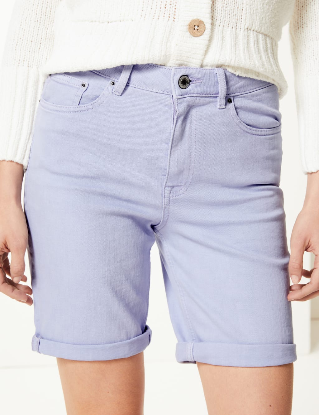Denim Boyfriend Shorts 3 of 4