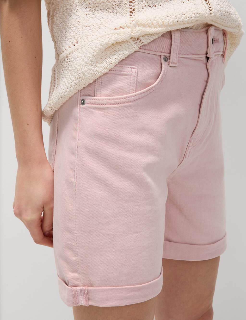 Denim Boyfriend Shorts 1 of 6