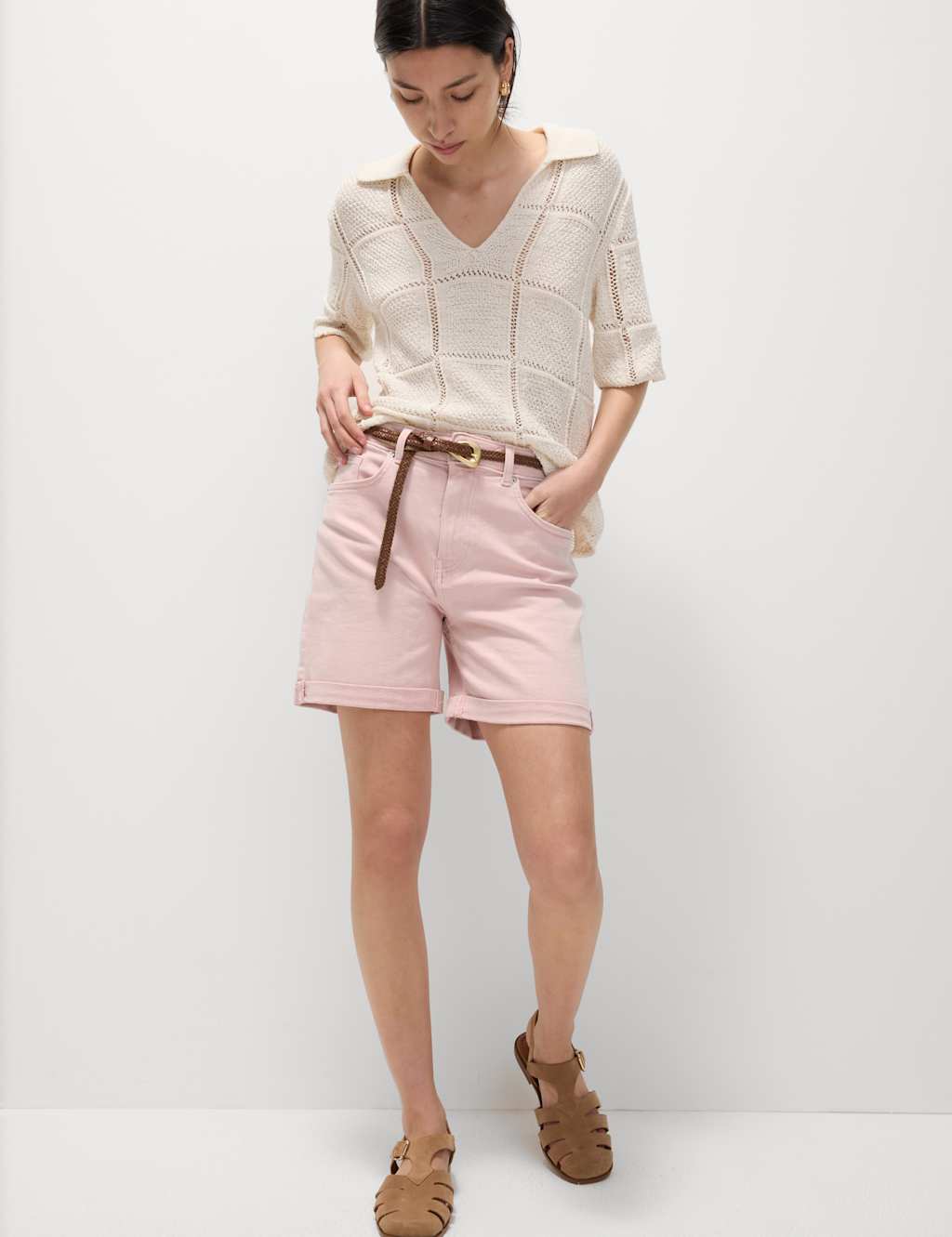 Denim Boyfriend Shorts 6 of 6