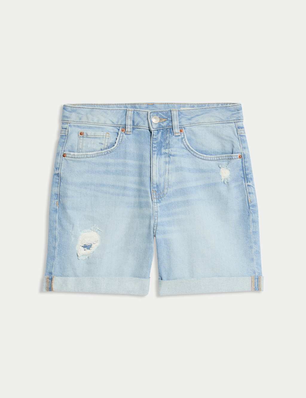 Denim Boyfriend Shorts 2 of 6