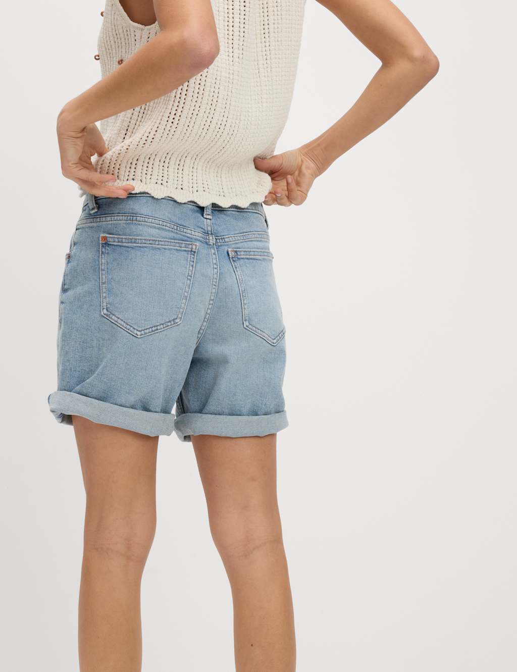 Denim Boyfriend Shorts 4 of 5