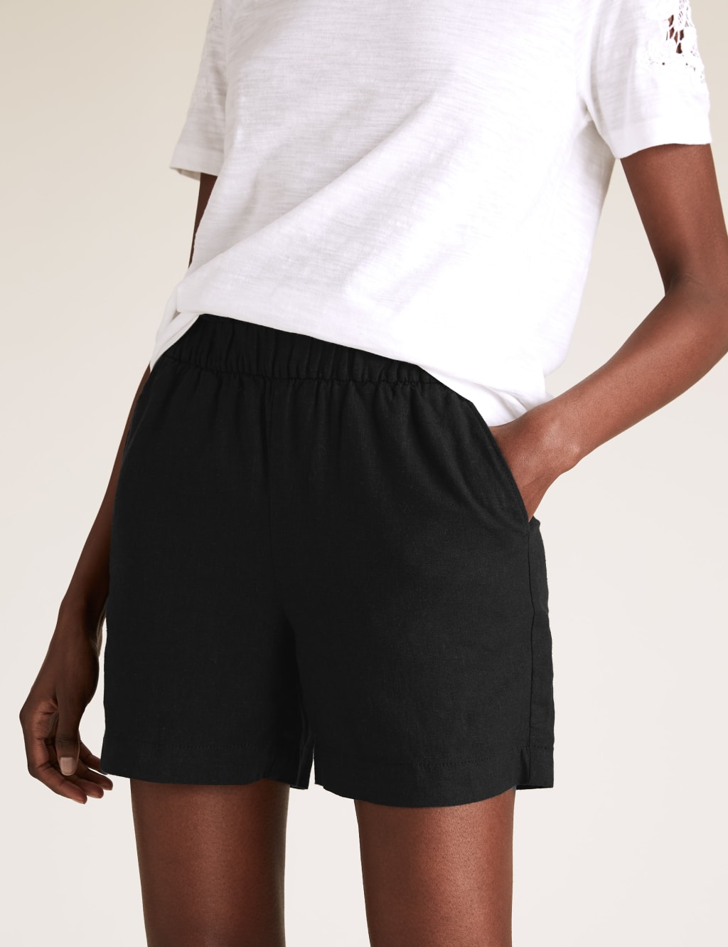 Linen Rich Shorts 3 of 4