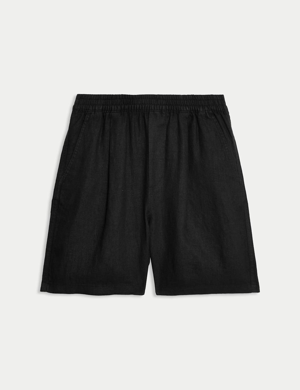 Pure Linen High Waisted Shorts 2 of 4