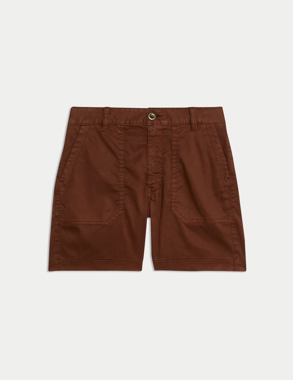 Cotton Blend Cargo Shorts 2 of 5