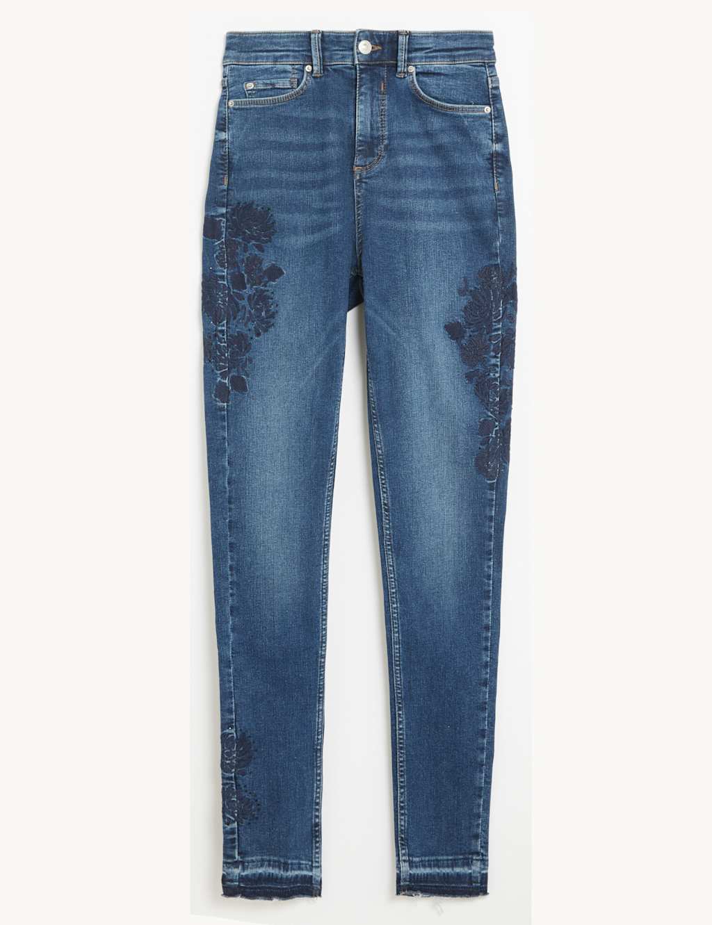 Ivy Premium Embroidered Skinny Jeans 2 of 6