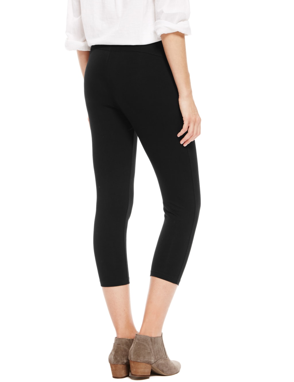 Cotton Rich Cropped Leggings 4 of 4
