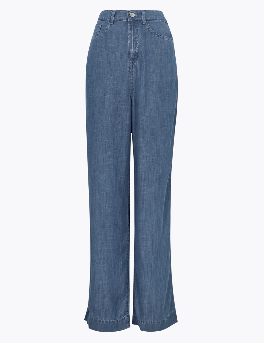 Tencel™ Denim High Waisted  Wide Leg Jeans 2 of 5