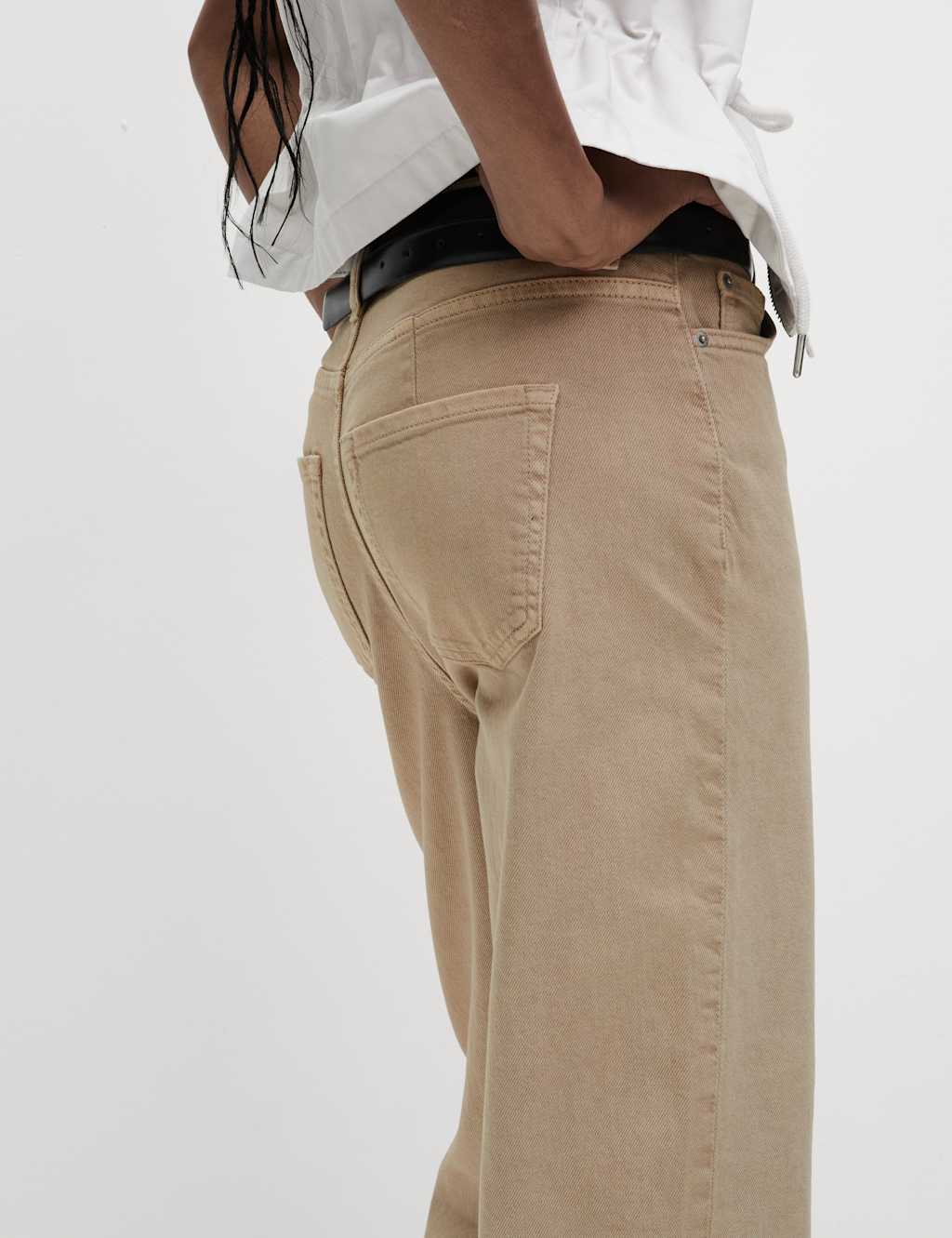 Mom High Waisted Colour Ankle Grazer Jeans 4 of 6