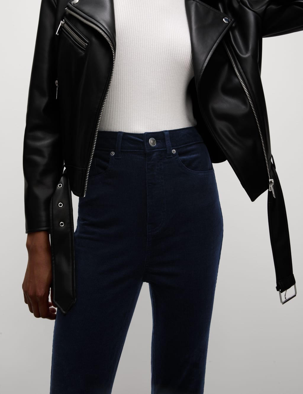 Cord Straight Leg Trousers 3 of 5
