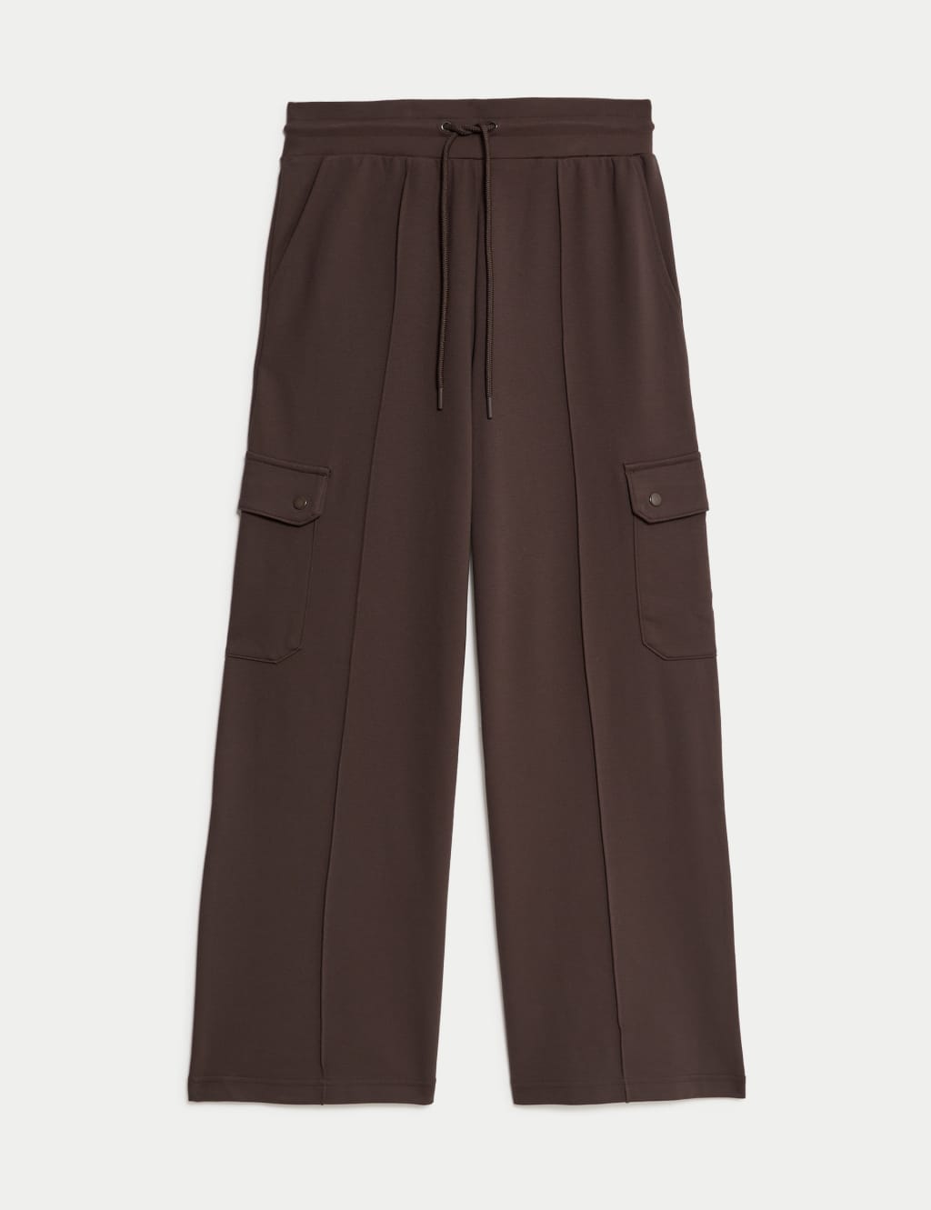Ponte Utility Wide Leg Trousers 2 of 5