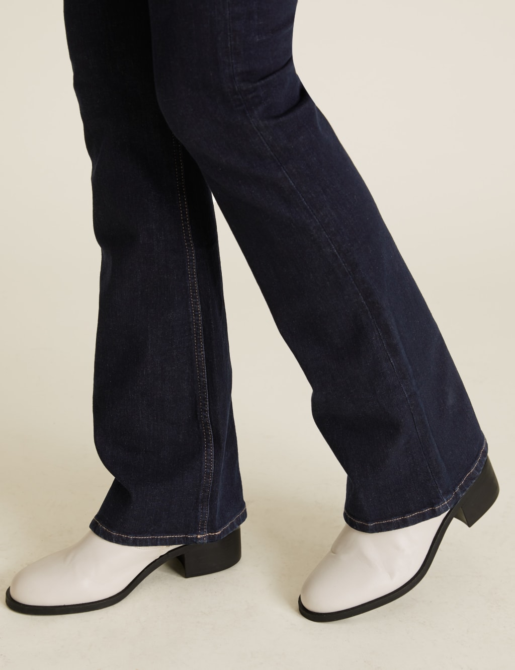 Magic Shaping High Waisted Slim Flare Jeans 4 of 5