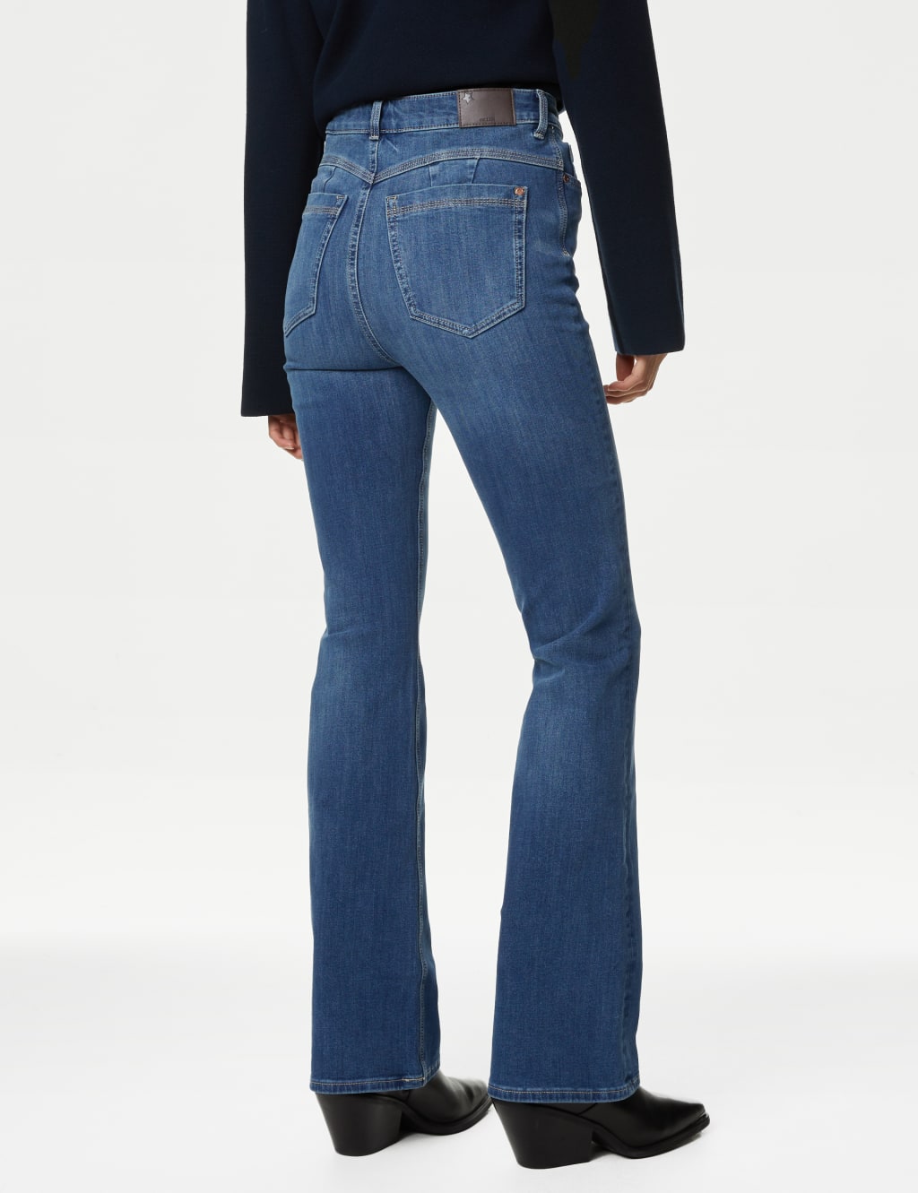 Magic Shaping High Waisted Slim Flare Jeans 5 of 6