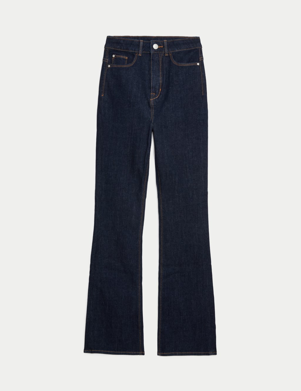 Magic Shaping High Waisted Slim Flare Jeans M S Collection M S