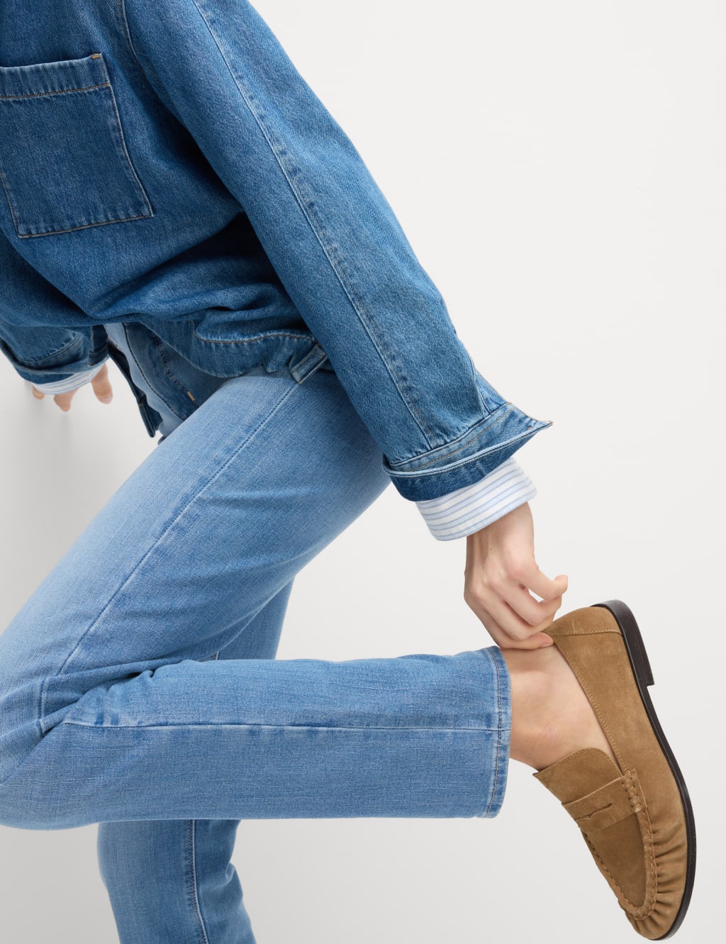 Magic Shaping High Waisted Straight Leg Jeans 4 of 5