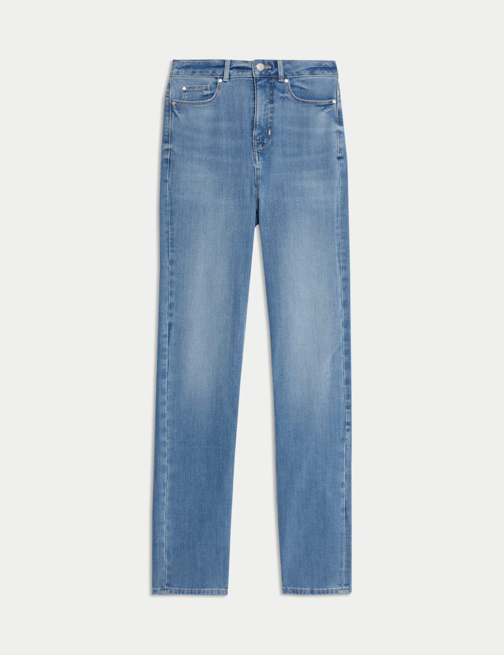 Magic Shaping High Waisted Straight Leg Jeans 2 of 5