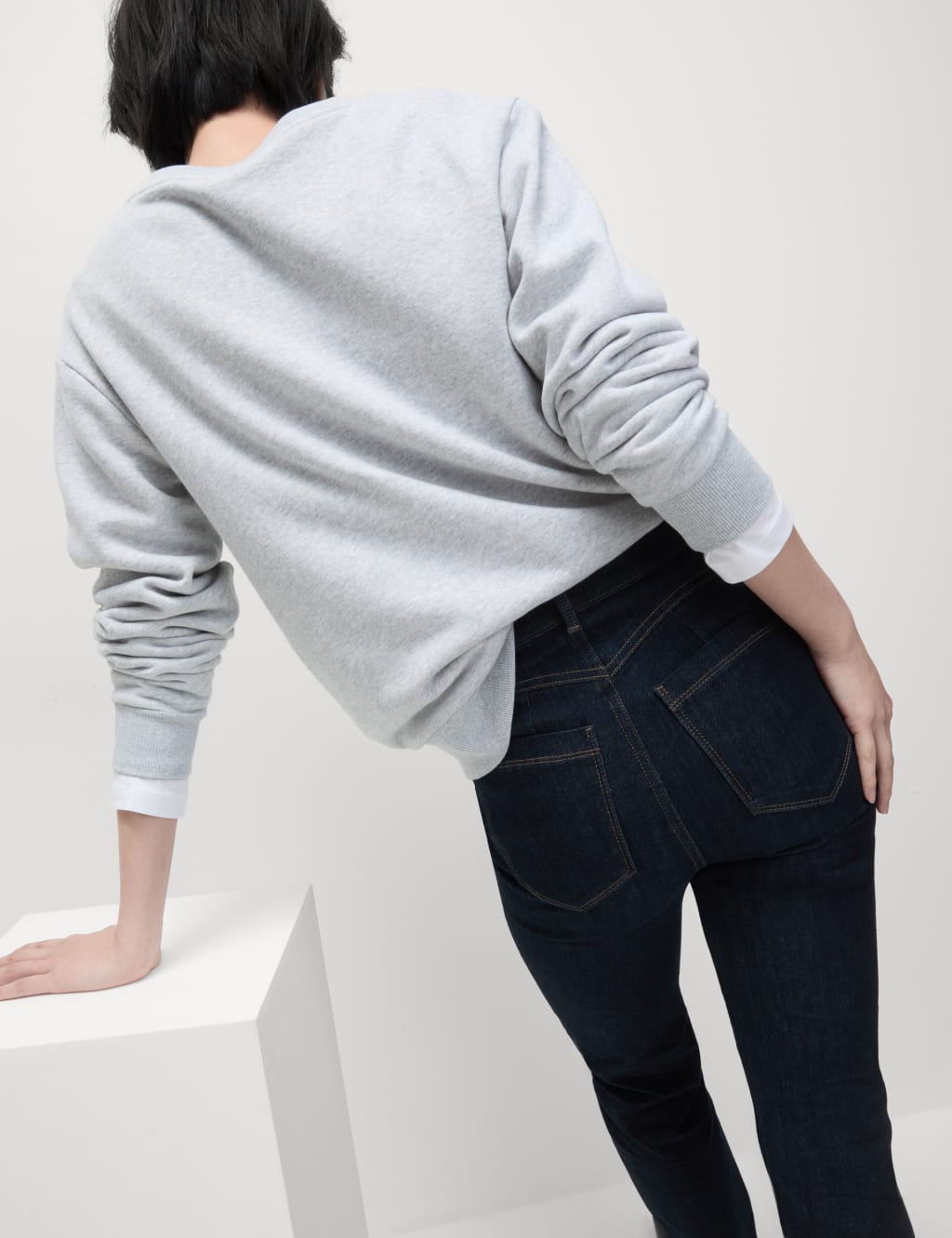 Magic Shaping High Waisted Straight Leg Jeans 3 of 6