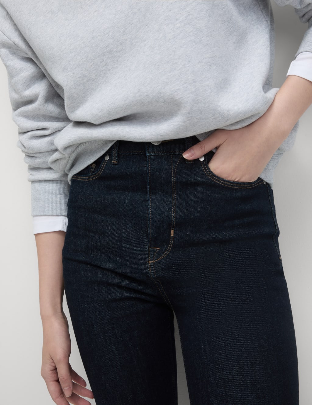 Magic Shaping High Waisted Straight Leg Jeans 4 of 6