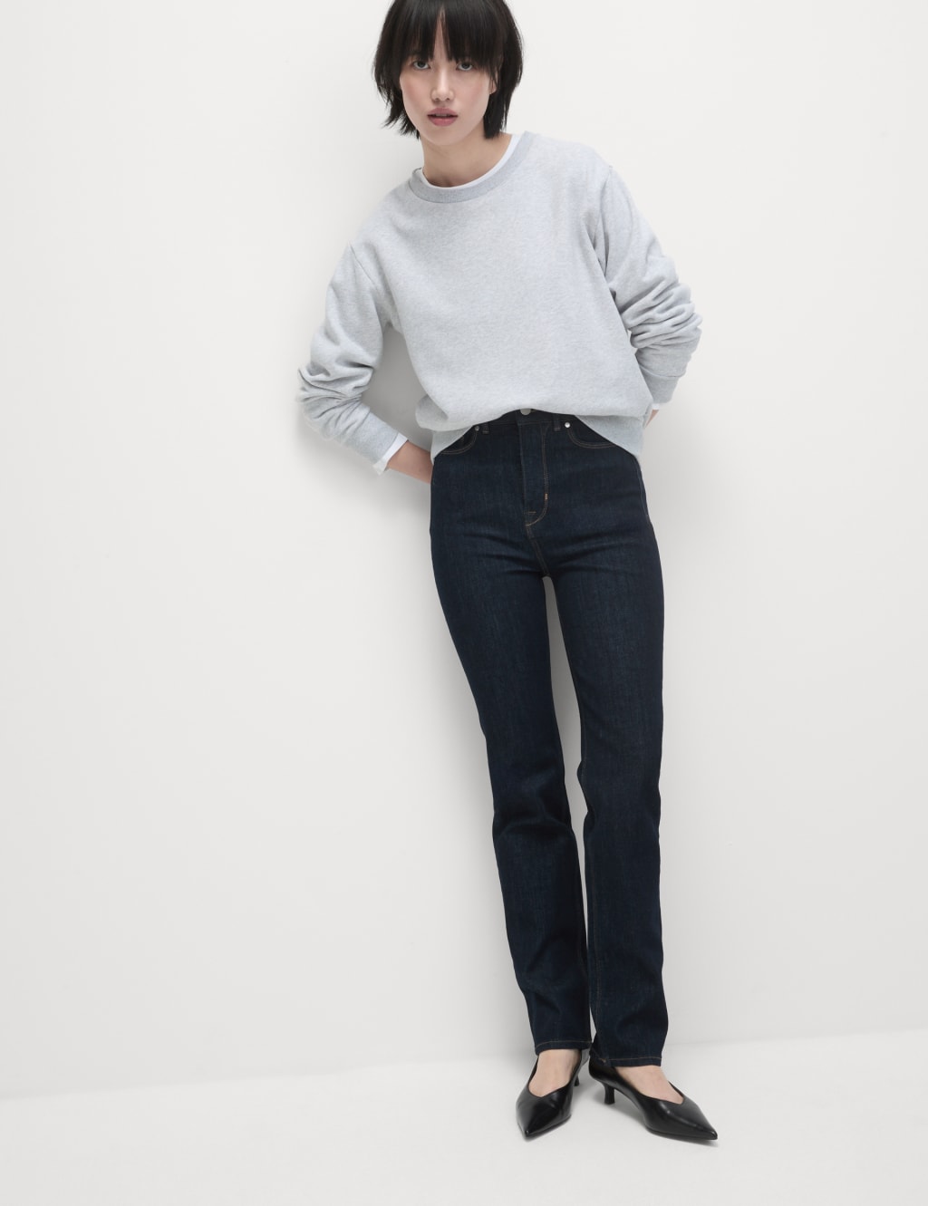 Magic Shaping High Waisted Straight Leg Jeans 5 of 6