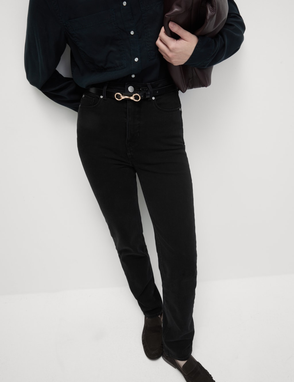 Magic Shaping High Waisted Straight Leg Jeans 7 of 7