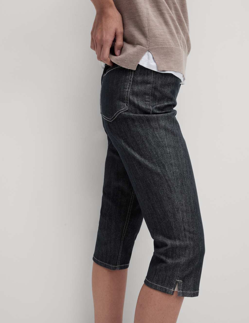 Smart Denim Capri 3 of 5