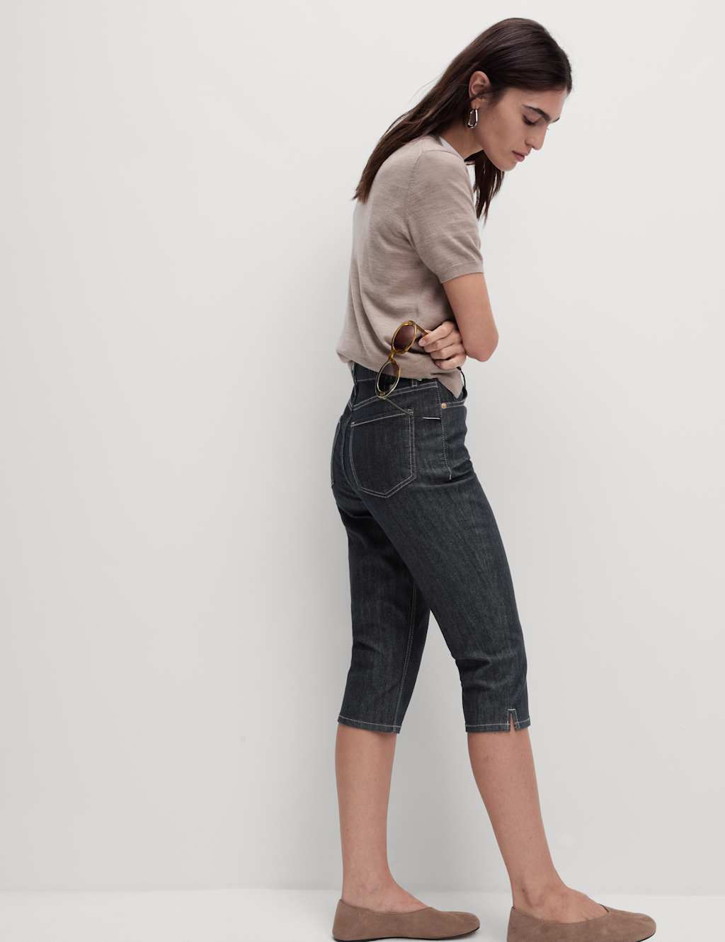 Smart Denim Capri 5 of 5