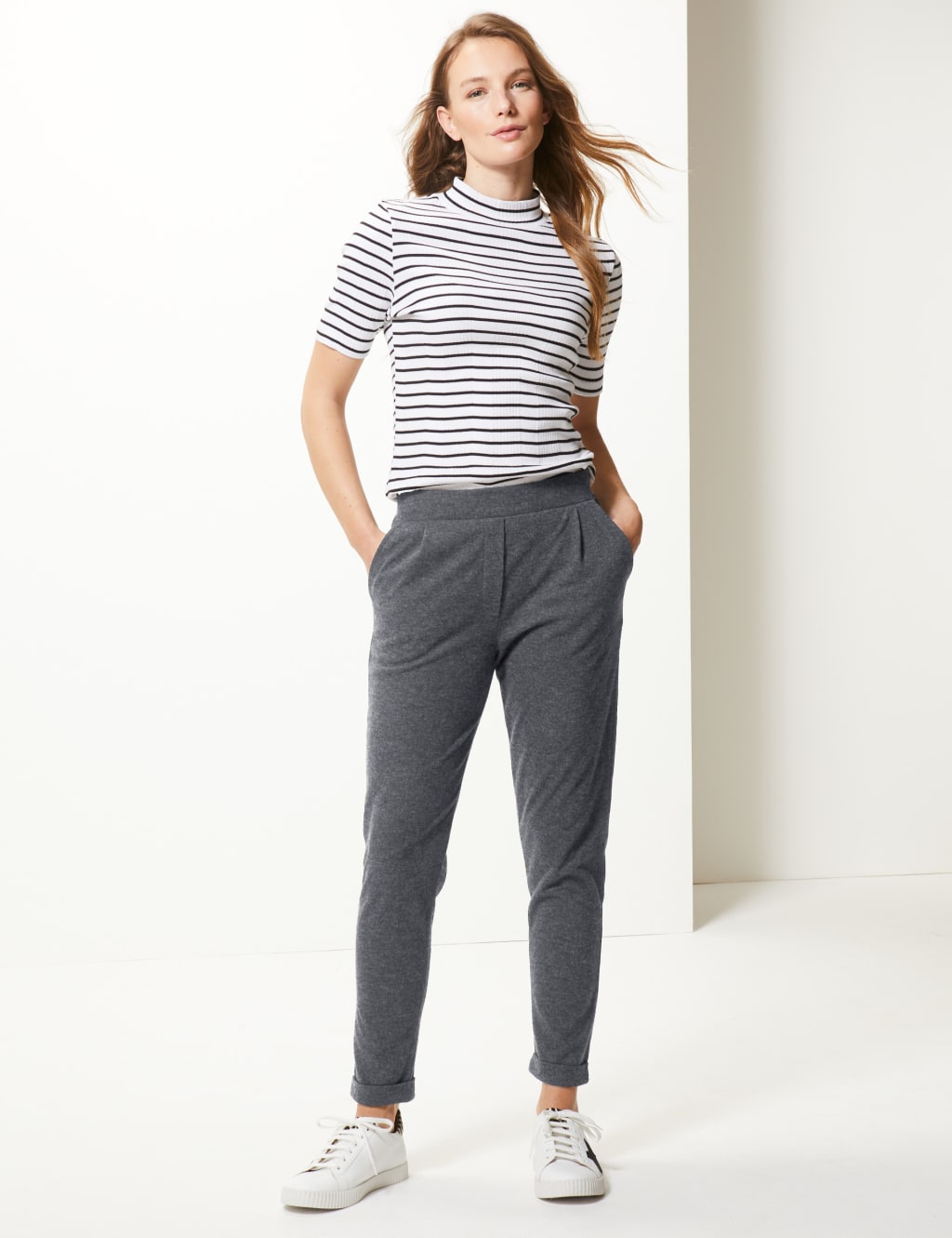 Womens ankle grazer joggers online