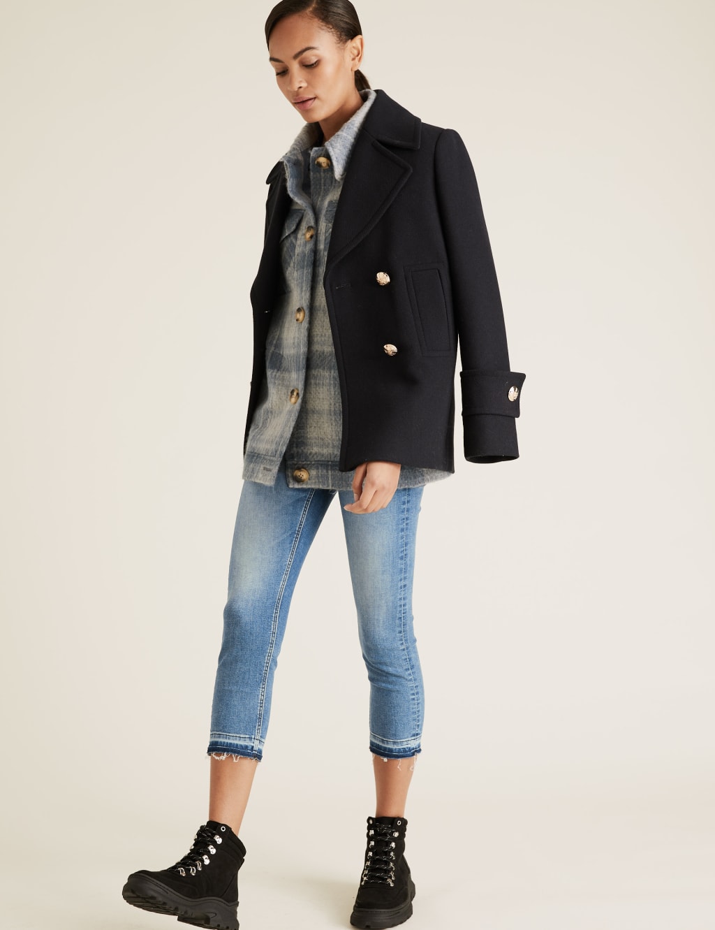 Marks and spencer super skinny cropped jeans online