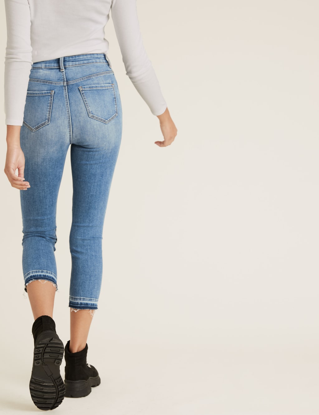 Marks and spencer super skinny cropped jeans deals