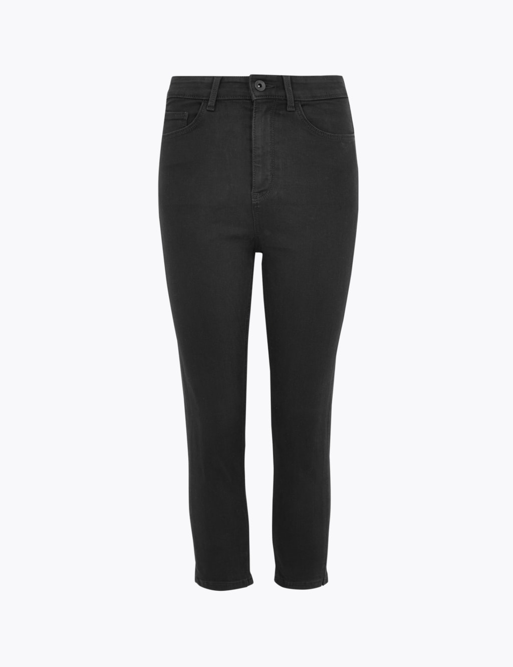 Supersoft High Waisted Skinny Cropped Jeans 2 of 6